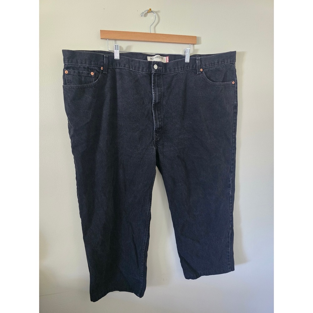 Levi's 550 Relaxed Fit Men's Black Jeans W54 L30